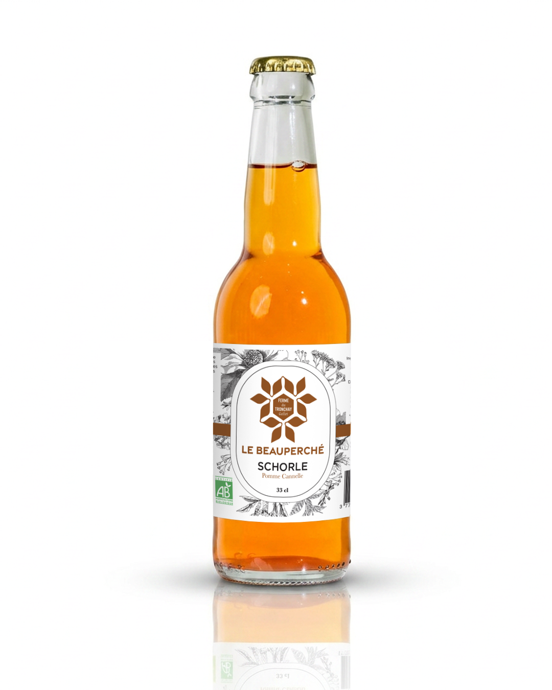 Schorle de pommes à cidre à la Cannelle 33 cl