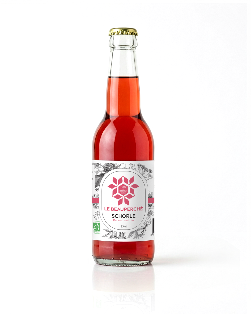 Schorle de pommes à cidre à la Framboise 33 cl