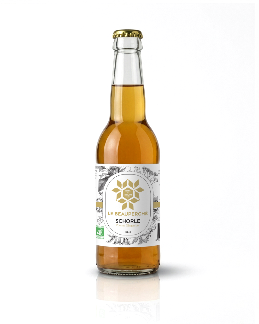 Schorle de pommes à cidre au Gingembre 33 cl