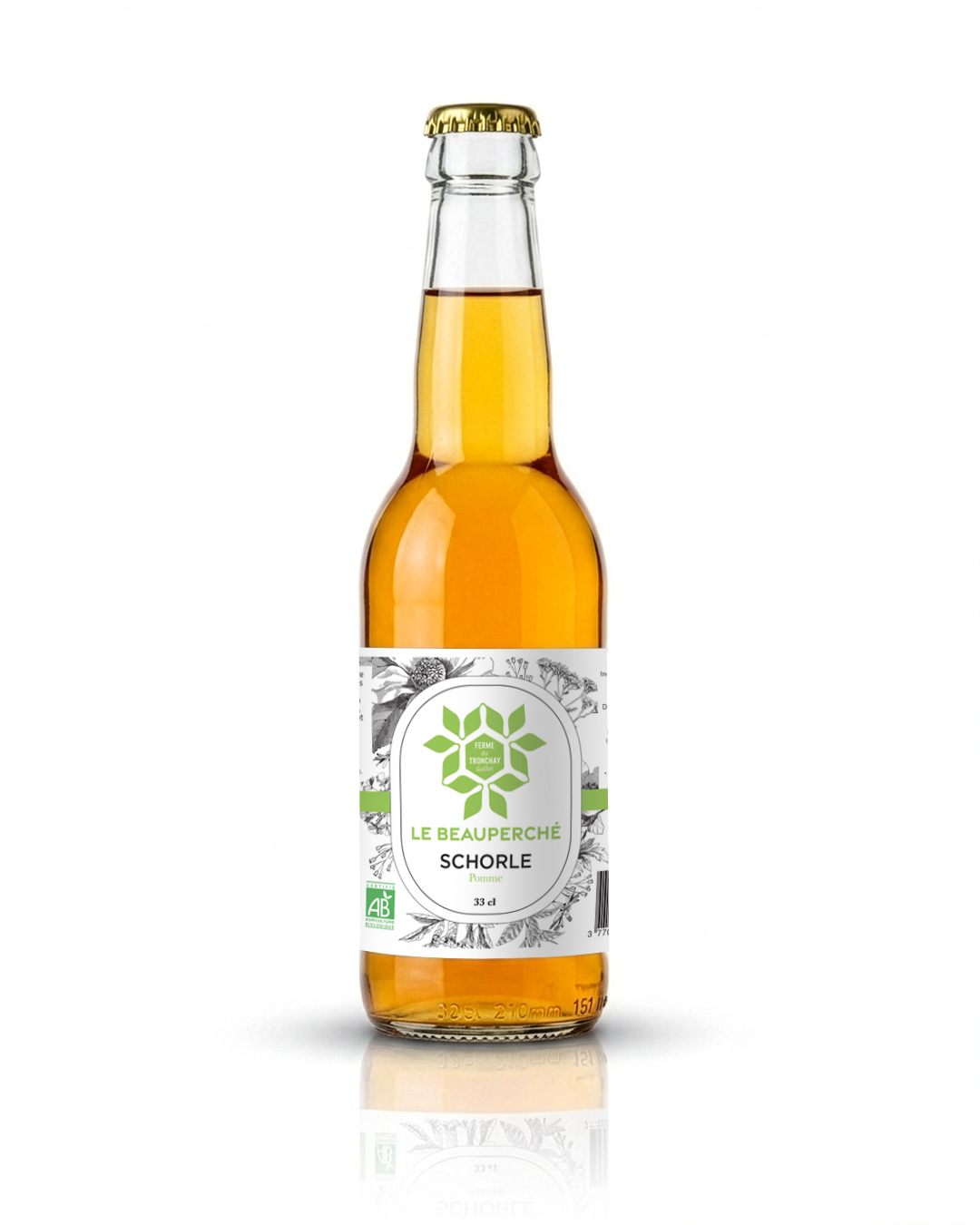 Schorle de pommes à cidre Bio 33 cl