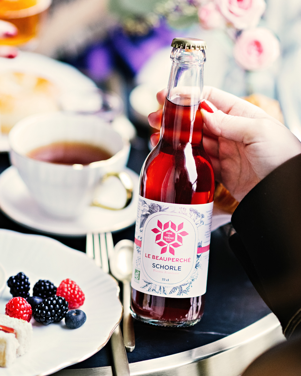 Schorle de pommes à cidre à la Framboise 33 cl