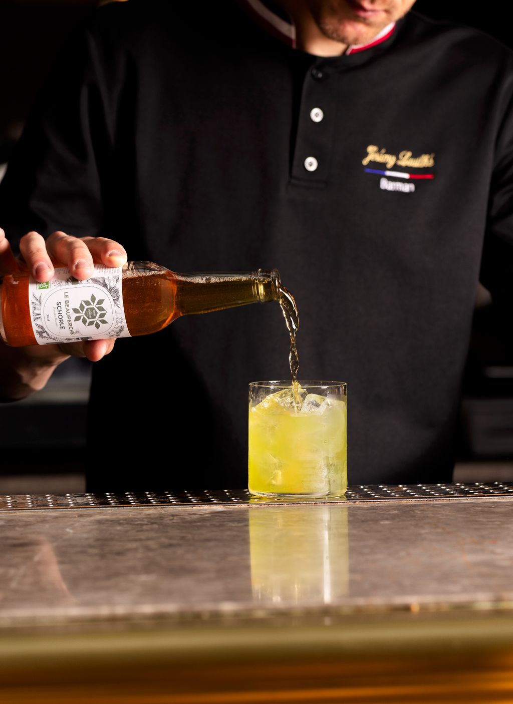 Schorle de pommes à cidre au basilic 33 cl